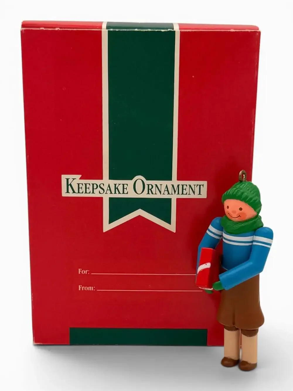 Hallmark Keepsake Son 1989 Handcrafted Christmas Ornament